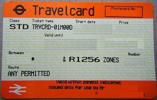 Travelcard交通卡