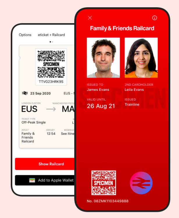Family & Friends Railcard