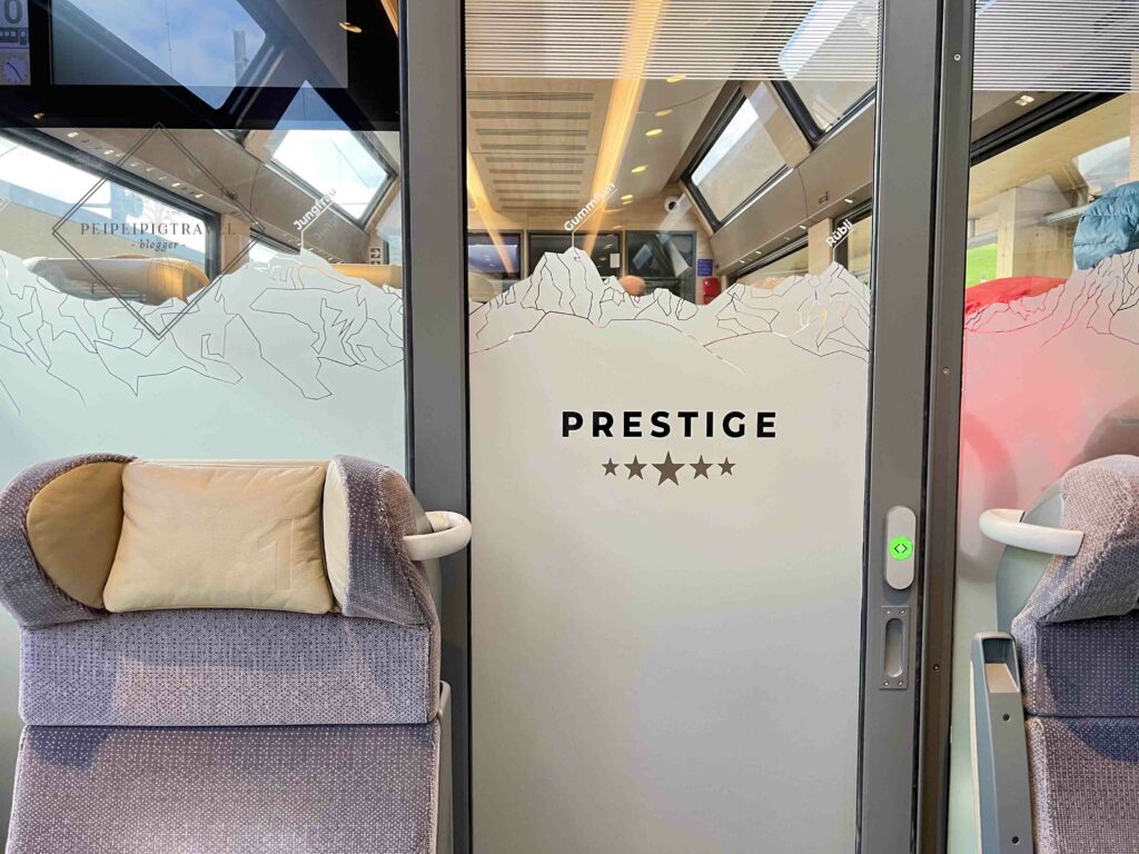 瑞士黃金列車｜最新沙發椅座位GoldenPass Express