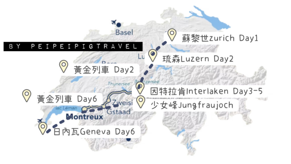 瑞士行程