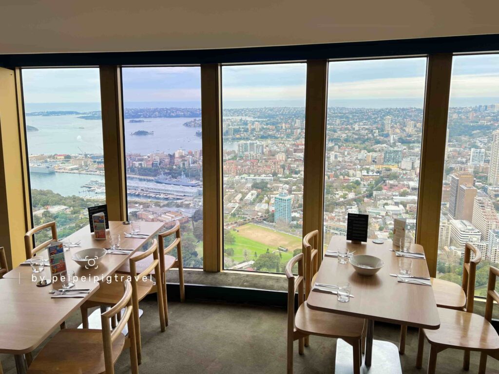 澳洲｜雪梨美食｜雪梨塔旋轉餐廳