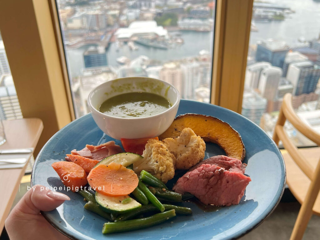 澳洲｜雪梨美食｜雪梨塔旋轉餐廳