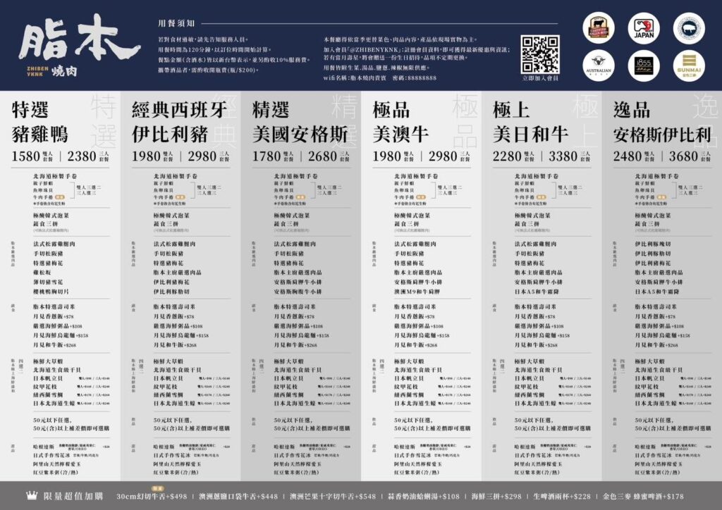 彰化員林美食｜脂本燒肉 ZHIBEN YKNK